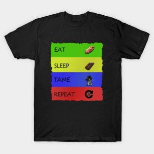 Ark - Eat Sleep Tame Repeat T-Shirt